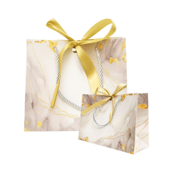 다름 마블 코팅 종이가방 대형 5매 / 튼튼한 고급