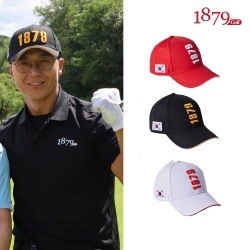 1879 3종컬러 로고 남성 여성 골프 볼캡 스냅백 모자 캐주얼 데일리 라운딩 필드용 선물