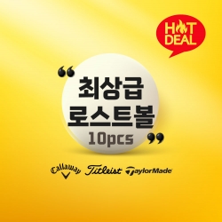 [중고] 로스트볼 유명 브랜드별 A A-등급 골프공 라운딩용 [10구]