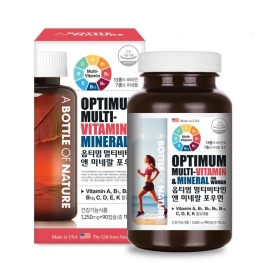 옵티멈 멀티비타민 앤 미네랄 포우먼(90캡슐)