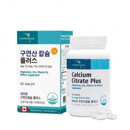 파마젠 구연산칼슘 플러스 (1,050mg x 60정)