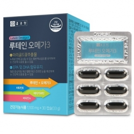 종근당 루테인 오메가3 1100mg x 30캡슐