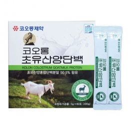 코오롱제약 코오롱 초유산양단백 5g x 60포