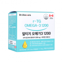 닥터닥터스 알티지오메가3 1200 1,301.2mg x 90캡슐