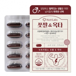 뉴트리랩스 쏘팔&옥타 1,300mg x 60