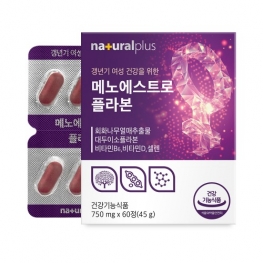 내츄럴플러스 메노에스트로플라본 750mg x 60정