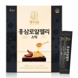 동의삼 홍삼로얄젤리스틱 100포 10g x 100포