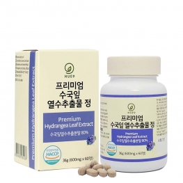 휴나인 프리미엄 수국잎열수추출물 정 600mg x 60정