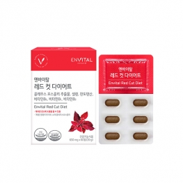 엔바이탈 레드 컷 다이어트 650mg x 60정