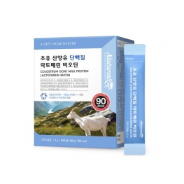 네추럴라이즈 초유 산양유 단백질 락토페린 비오틴 2g x 90포