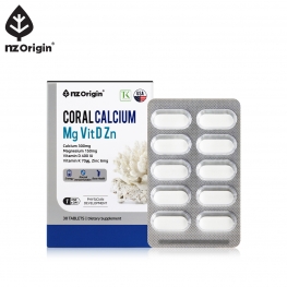 엔젯오리진 코랄 칼슘 마그네슘 비타민D 아연 (30정)