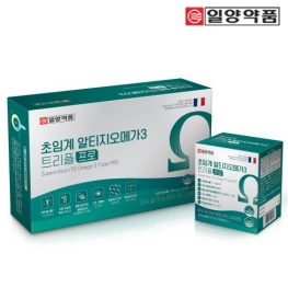 일양약품 초임계 알티지오메가3 트리플 프로 500mg x 60캡슐 x 2케이스