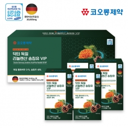 코오롱제약 닥터 독일 리놀렌산 송침유VIP 500mgX30캡슐X4박스