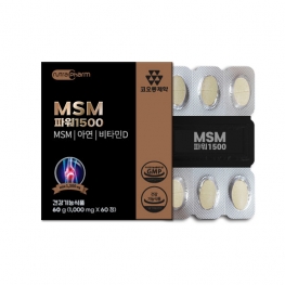 (코오롱제약) msm파워 1500 1,000mgx60정(60g)