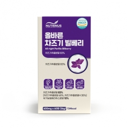 뉴트리너스 올바른 차즈기&빌베리 600mg x 60정