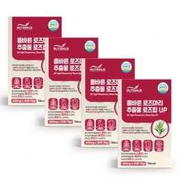 뉴트리너스 올바른 로즈마리 로즈힙 UP 600mg x 30정 x ★ 4박스 ★