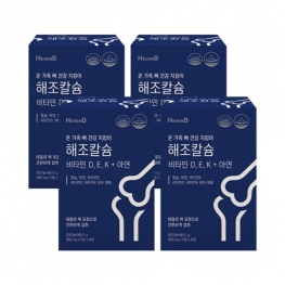 KGC라이프앤진 [헤븐비]해조칼슘 ((850mg x 2정) x 30포) x ★ 4박스 ★