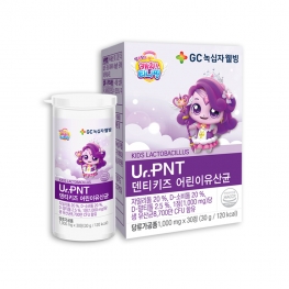 GC녹십자웰빙 Ur.PNT 덴티키즈 어린이유산균 1,000mg x 30정