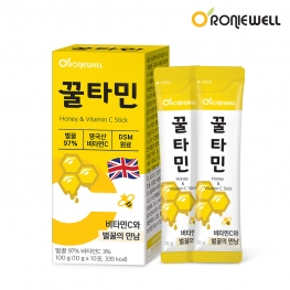 로니웰 꿀비타민100g (10gx10포)