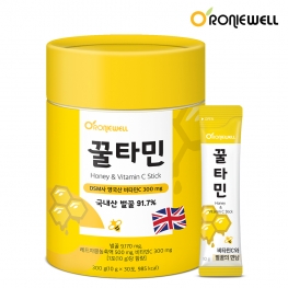 로니웰 꿀타민 자몽맛 300g (10g x 30포)