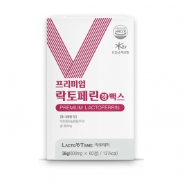 락토테미 프리미엄 락토페린 정 맥스 600mg x 60정