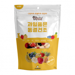 주베베 과일품은 동결건조 25g