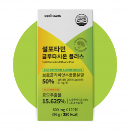 옵티헬스 설포타민 글루타치온 플러스 800mg x 120정