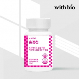 위드바이오 홍경천 700mg x 60정