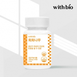 위드바이오 회화나무 700mg x 60정