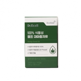 닥터이셀 100% 식물성 햄프 대마종자유 1000mg x 30캡슐