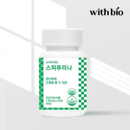 위드바이오 스피루리나 1000mg x 60정