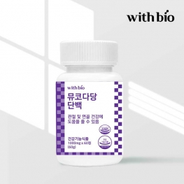 위드바이오 뮤코다당 단백 1000mg x 60정