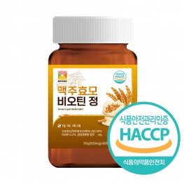 바이웰 맥주효모 비오틴 500mg x 180정