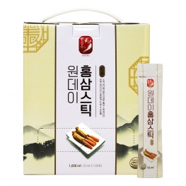 한삼수 원데이 홍삼스틱 10ml*100포