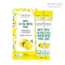 보령 NFC 유기농 레몬즙 100 20g x 14포