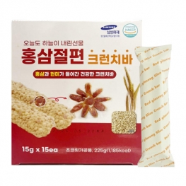 홍삼절편 크런치바 15g x 15개