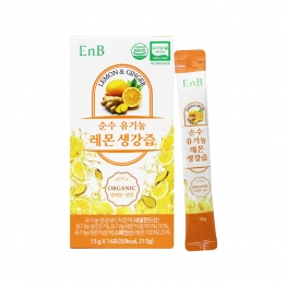 enb 순수 유기농 레몬생강즙 15g x 14포