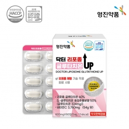 영진약품 닥터 리포좀 글루타치온 UP 600mgX90정