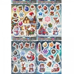 (New) 크리스마스 꾸미기 스티커 5,6,7,8