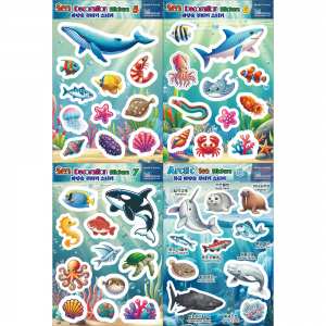 (New) 바닷속 꾸미기 스티커 5,6,7,8