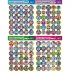 캐릭터 스티커 (동물,히어로,왕국,판타지) 4종