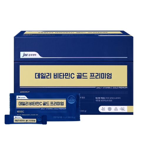 JW중외제약 데일리 비타민C 골드 프리미엄 180포 x 1박스 (3개월분)