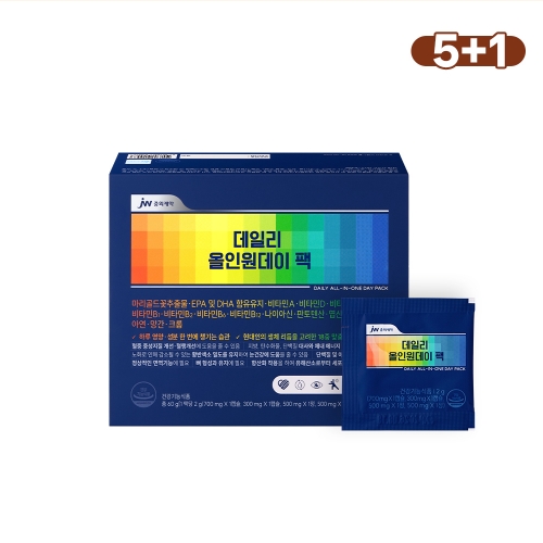 JW중외제약 데일리 올인원데이 팩 종합건강 멀티영양제 30팩