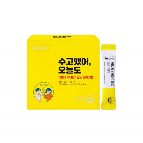 JW중외제약 데일리 비타민C 골드 프리미엄 60포 x 1박스