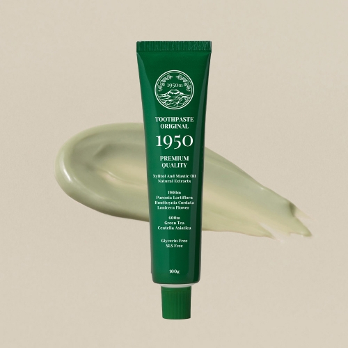 1950 제주 오리지널 그린 오가닉 무불소 치약 100g