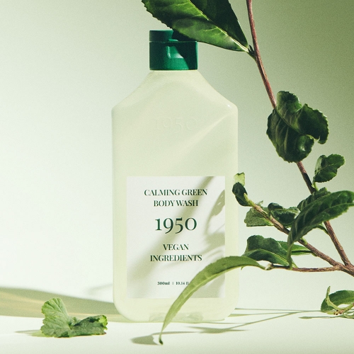 1950 제주 카밍 그린 바디워시 300ml 피부 진정 및 트러블 케어