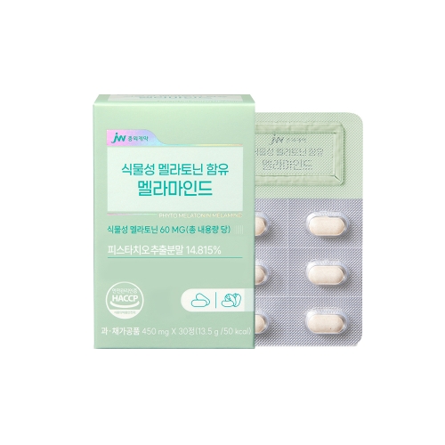 JW중외제약 식물성 멜라토닌 함유 멜라마인드 30정