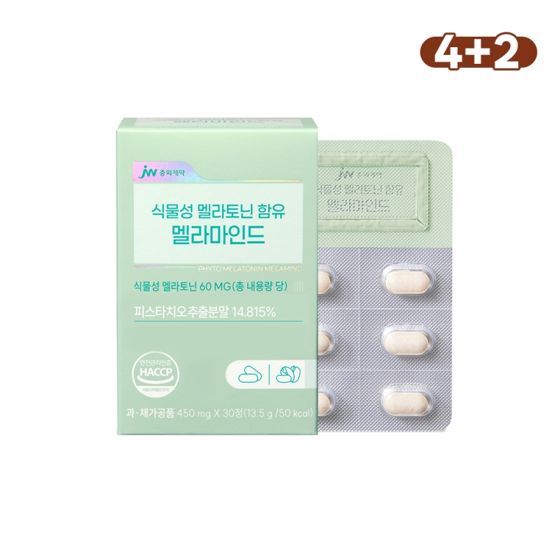 JW중외제약 식물성 멜라토닌 함유 멜라마인드 30정