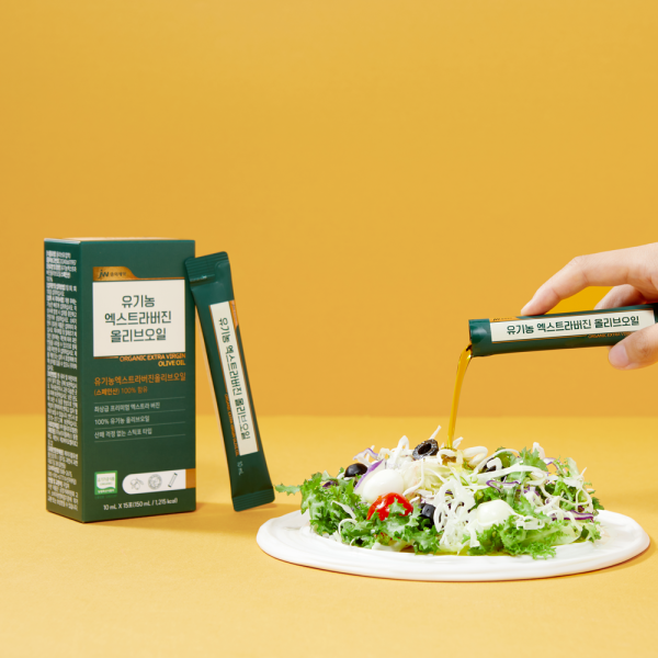 JW중외제약 유기농 엑스트라버진 올리브오일 15포 (150ml) x 1박스