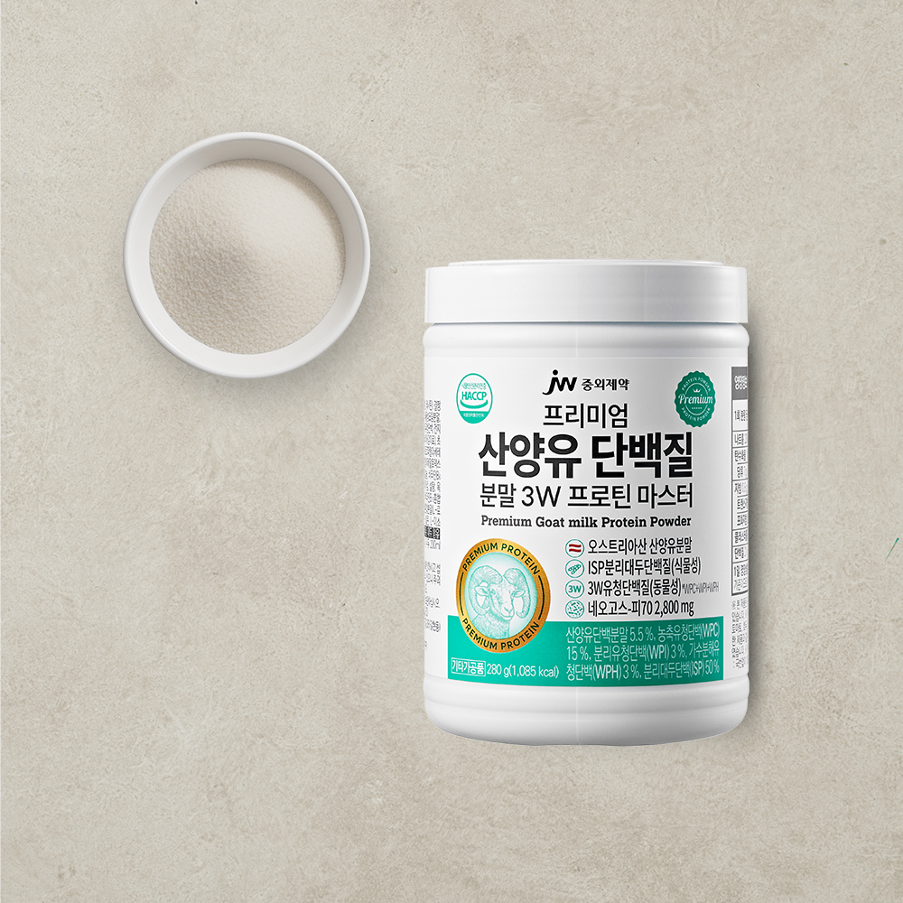JW중외제약 프리미엄 산양유 단백질 분말 3W 프로틴 마스터